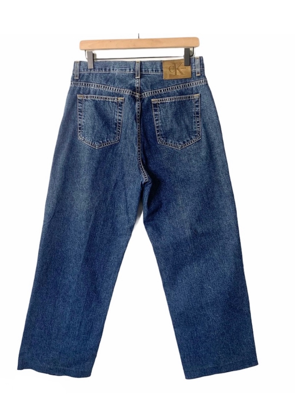 Calvin Klein Womens Jeans Stovepipe Stonewash - Size 9